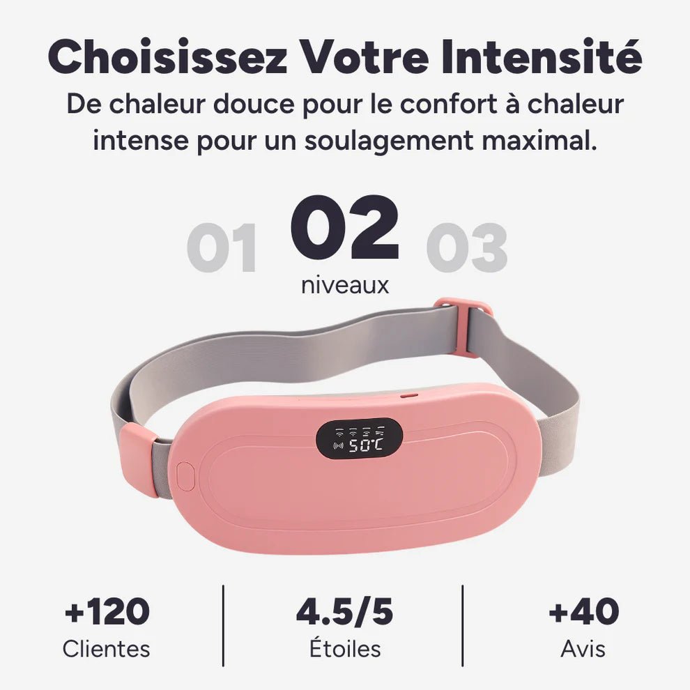 Coussin chauffant menstruel
