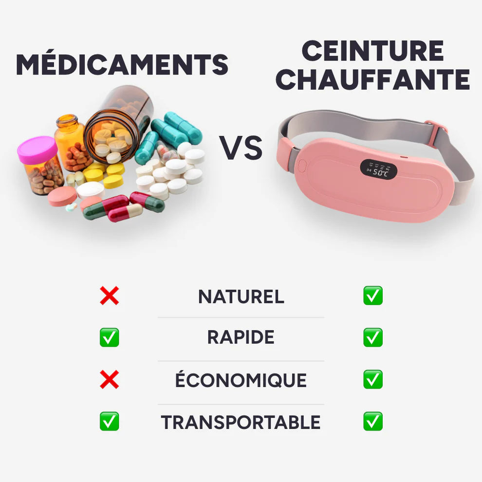 Coussin chauffant menstruel